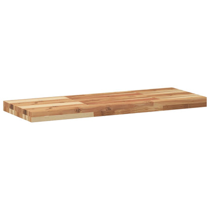 Floating Shelves 2 pcs 80x30x4 cm Oil Finished Solid Wood Acacia