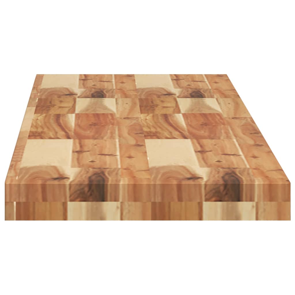 Floating Shelf 160x30x4 cm Oil Finished Solid Wood Acacia