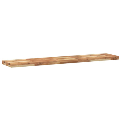 Floating Shelf 160x30x4 cm Oil Finished Solid Wood Acacia
