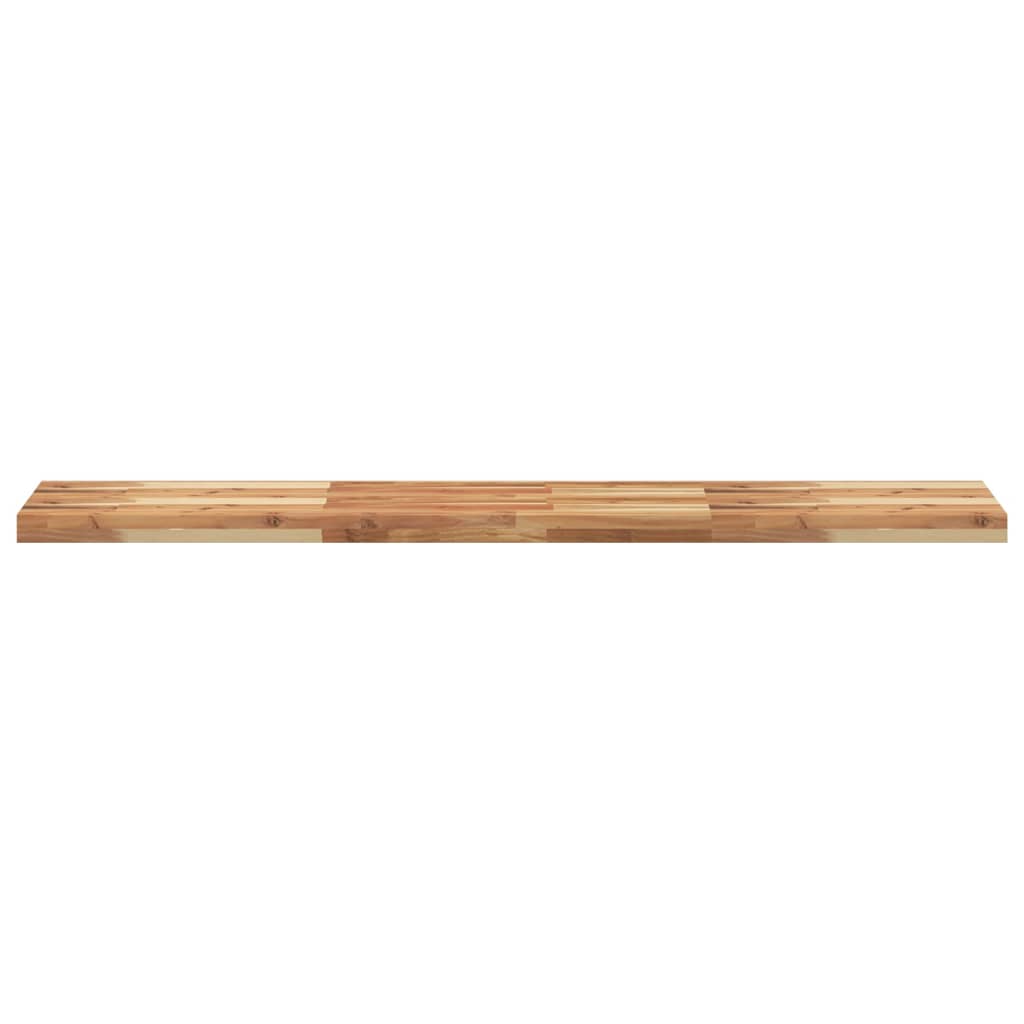 Floating Shelves 2 pcs 160x30x4 cm Oil Finished Solid Wood Acacia