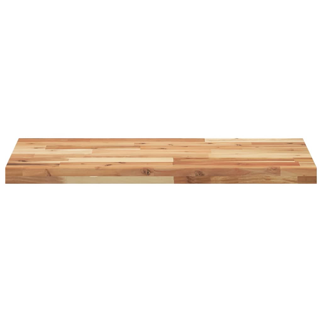 Floating Shelf 80x40x4 cm Oil Finished Solid Wood Acacia
