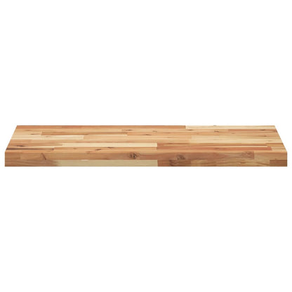 Floating Shelf 120x40x4 cm Oil Finished Solid Wood Acacia