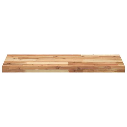 Floating Shelves 2 pcs 120x40x4 cm Oil Finished Solid Wood Acacia