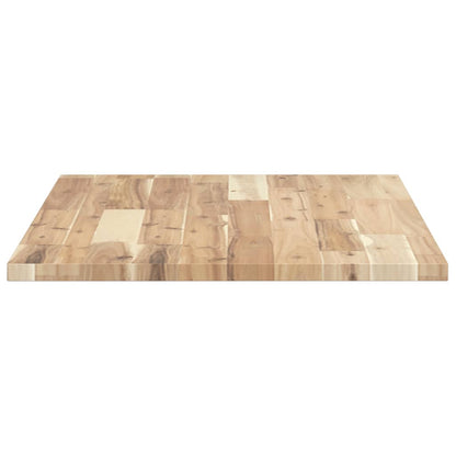 Bathroom Vanity Top Untreated 80x50x2 cm Solid Wood Acacia