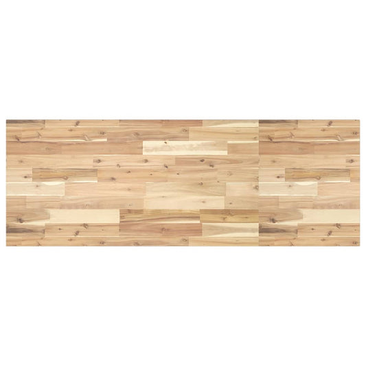 Bathroom Vanity Top Untreated 120x50x2 cm Solid Wood Acacia