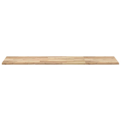 Bathroom Vanity Top Untreated 120x50x2 cm Solid Wood Acacia