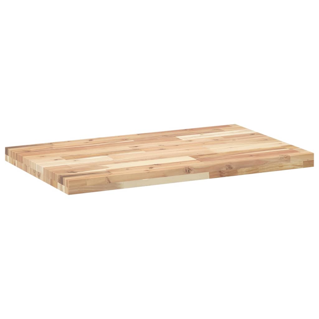 Bathroom Vanity Top Untreated 60x50x4 cm Solid Wood Acacia