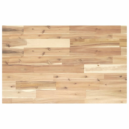 Bathroom Vanity Top Untreated 80x50x4 cm Solid Wood Acacia