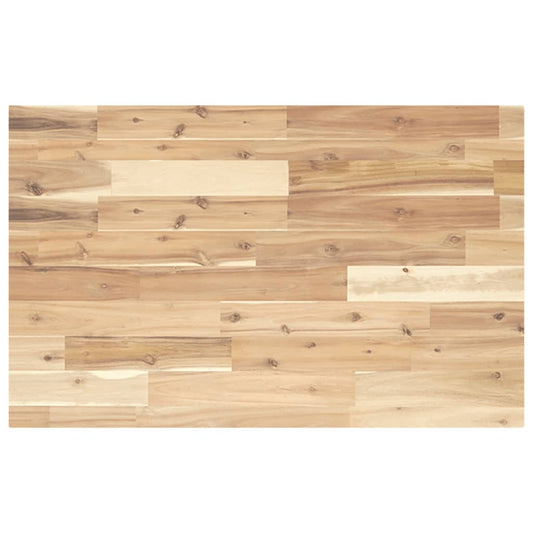 Bathroom Vanity Top Untreated 100x50x4 cm Solid Wood Acacia