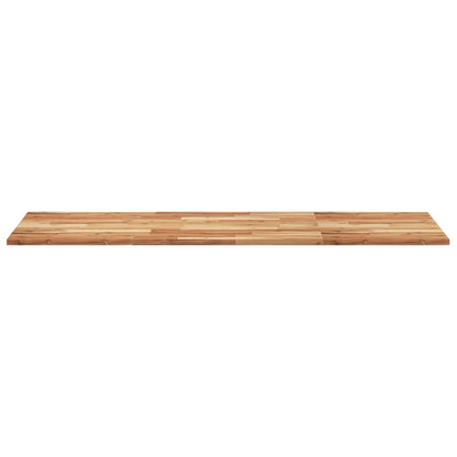 Bathroom Vanity Top Oil Finished 140x60x2 cm Solid Wood Acacia