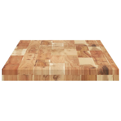 Bathroom Vanity Top Oil Finished 120x40x4 cm Solid Wood Acacia