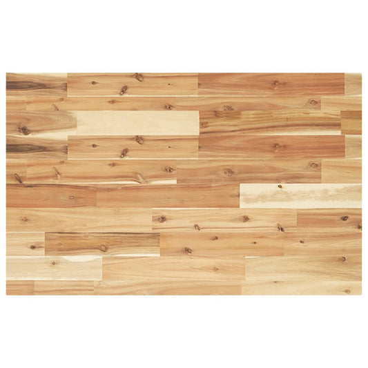 Bathroom Vanity Top Oil Finished 60x50x4 cm Solid Wood Acacia