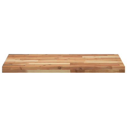 Bathroom Vanity Top Oil Finished 160x50x4 cm Solid Wood Acacia
