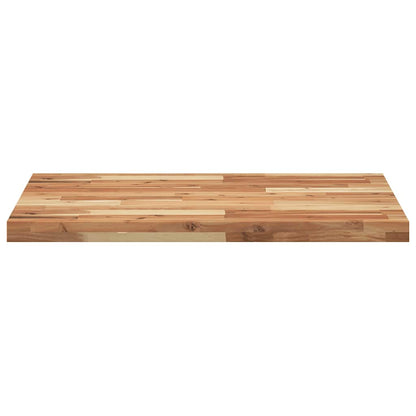 Bathroom Vanity Top Oil Finished 80x60x4 cm Solid Wood Acacia