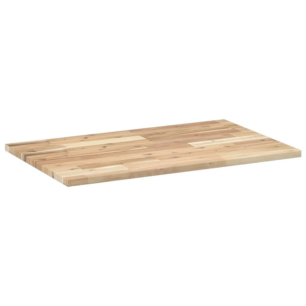 Desk Top Untreated 60x50x2 cm Solid Wood Acacia