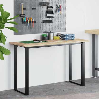 Desk Top Untreated 120x50x2 cm Solid Wood Acacia