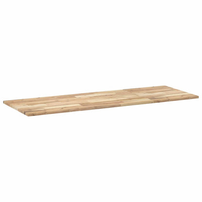 Desk Top Untreated 160x50x2 cm Solid Wood Acacia