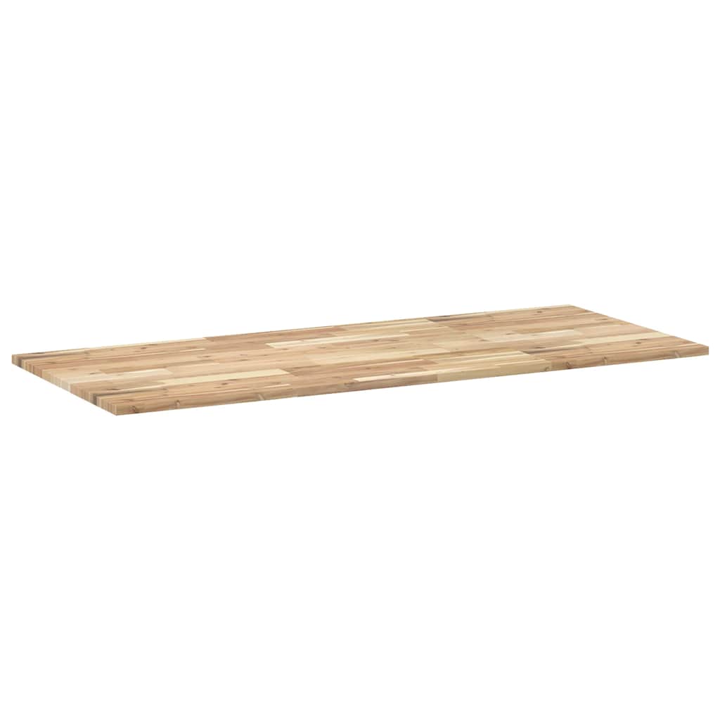 Desk Top Untreated 120x60x2 cm Solid Wood Acacia