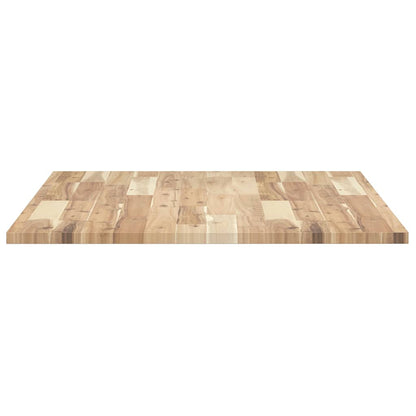 Desk Top Untreated 100x70x2 cm Solid Wood Acacia