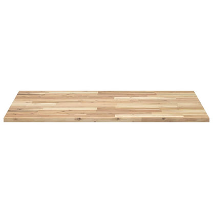 Desk Top Untreated 120x70x2 cm Solid Wood Acacia