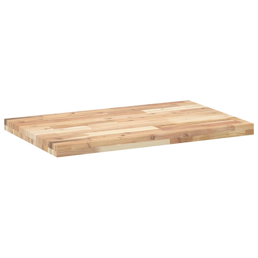 Desk Top Untreated 140x50x4 cm Solid Wood Acacia
