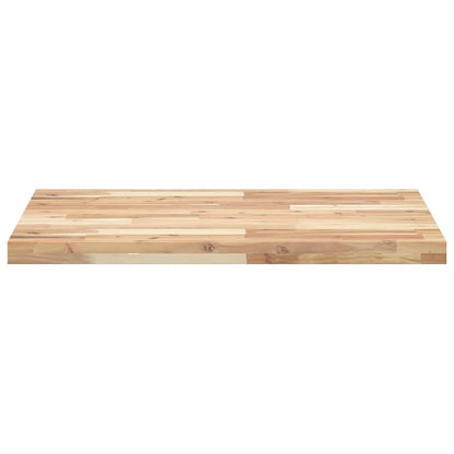 Desk Top Untreated 80x60x4 cm Solid Wood Acacia