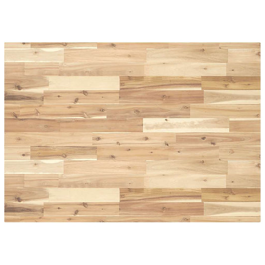 Desk Top Untreated 80x70x4 cm Solid Wood Acacia