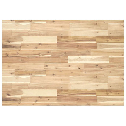 Desk Top Untreated 80x70x4 cm Solid Wood Acacia