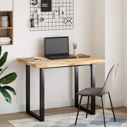 Desk Top Untreated 80x70x4 cm Solid Wood Acacia