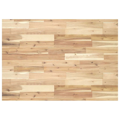 Desk Top Untreated 120x70x4 cm Solid Wood Acacia