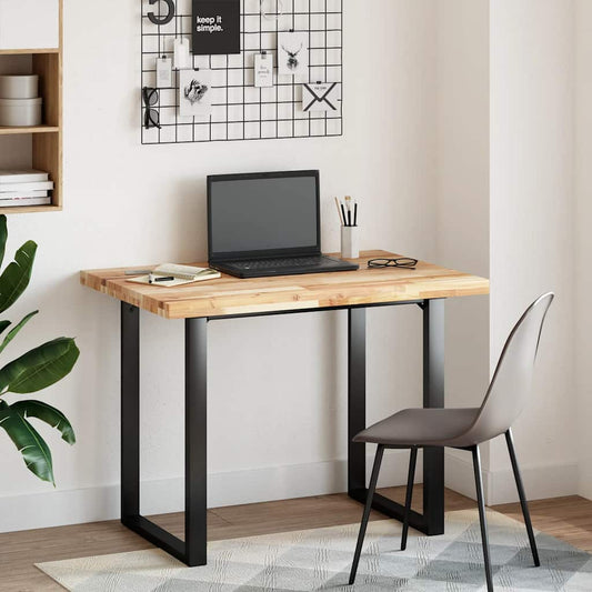 Desk Top Untreated 120x70x4 cm Solid Wood Acacia