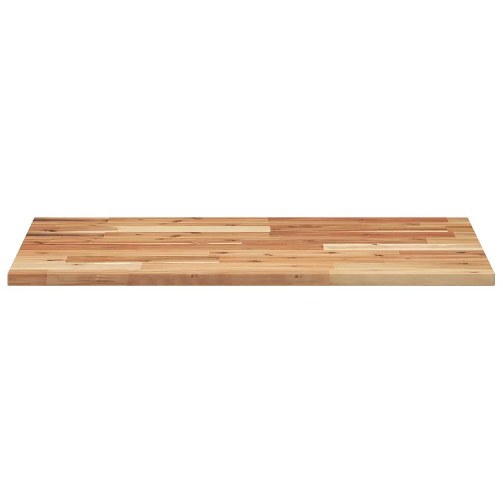 Desk Top Oil Finished 60x50x2 cm Solid Wood Acacia