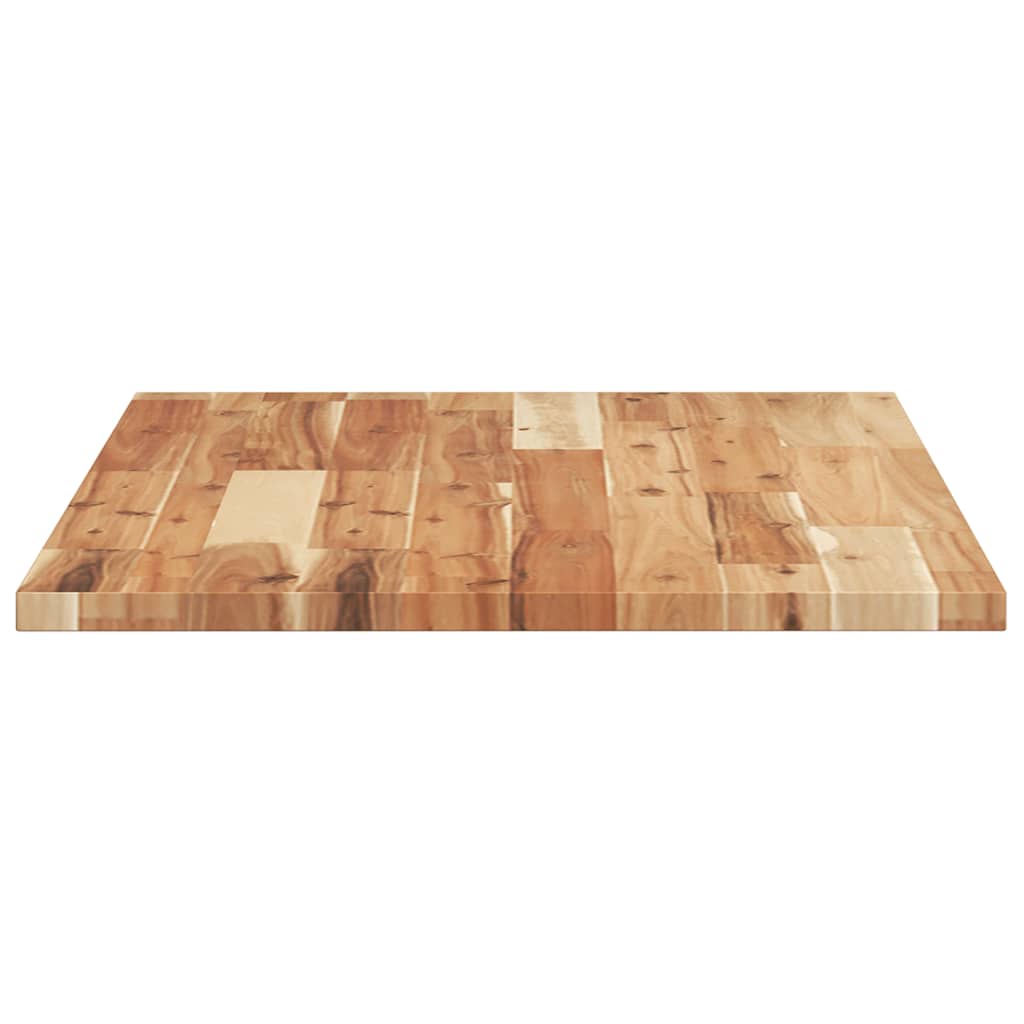 Desk Top Oil Finished 60x50x2 cm Solid Wood Acacia
