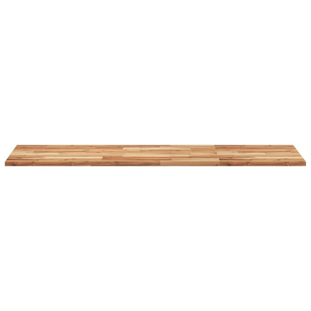 Desk Top Oil Finished 120x50x2 cm Solid Wood Acacia
