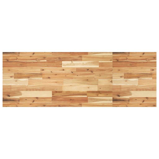 Desk Top Oil Finished 140x50x2 cm Solid Wood Acacia