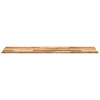 Desk Top Oil Finished 140x50x2 cm Solid Wood Acacia