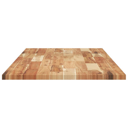 Desk Top Oil Finished 140x50x2 cm Solid Wood Acacia