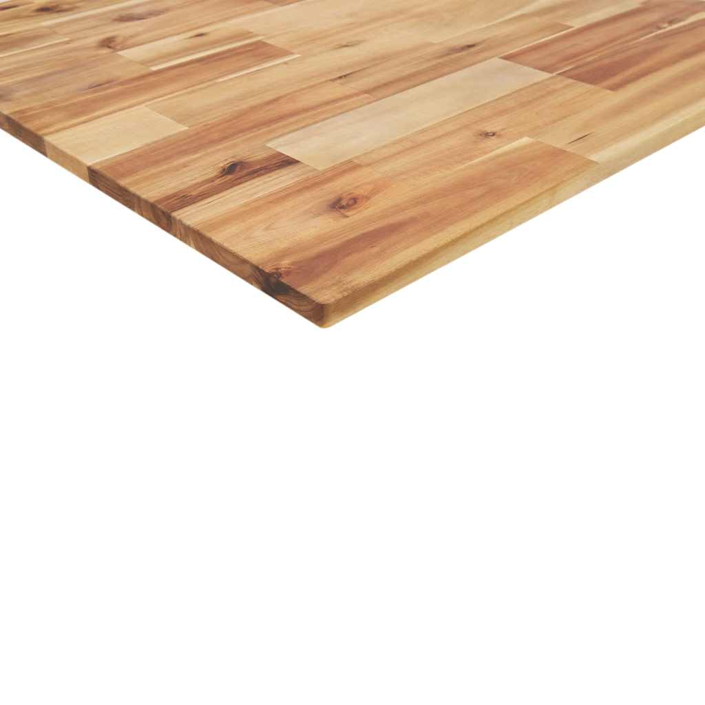 Desk Top Oil Finished 160x50x2 cm Solid Wood Acacia