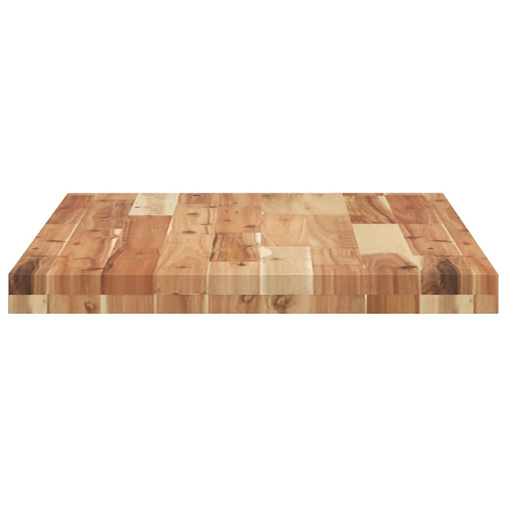 Desk Top Oil Finished 60x50x4 cm Solid Wood Acacia
