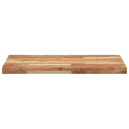 Desk Top Oil Finished 120x50x4 cm Solid Wood Acacia