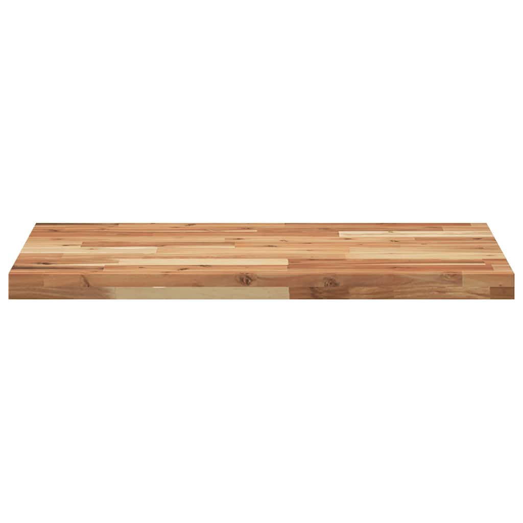 Desk Top Oil Finished 140x50x4 cm Solid Wood Acacia