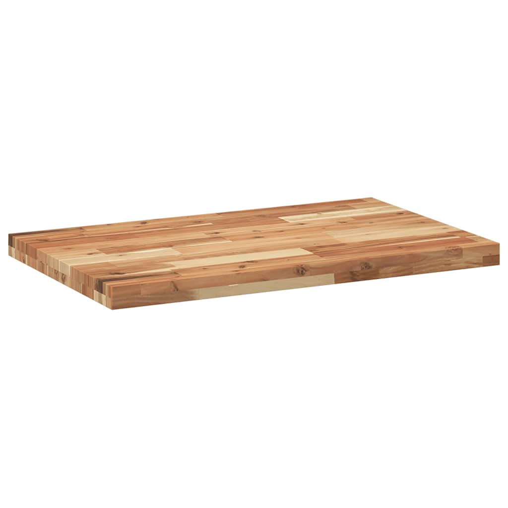 Desk Top Oil Finished 160x50x4 cm Solid Wood Acacia
