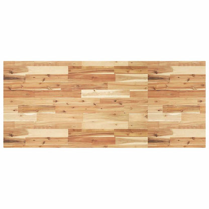 Desk Top Oil Finished 120x60x4 cm Solid Wood Acacia