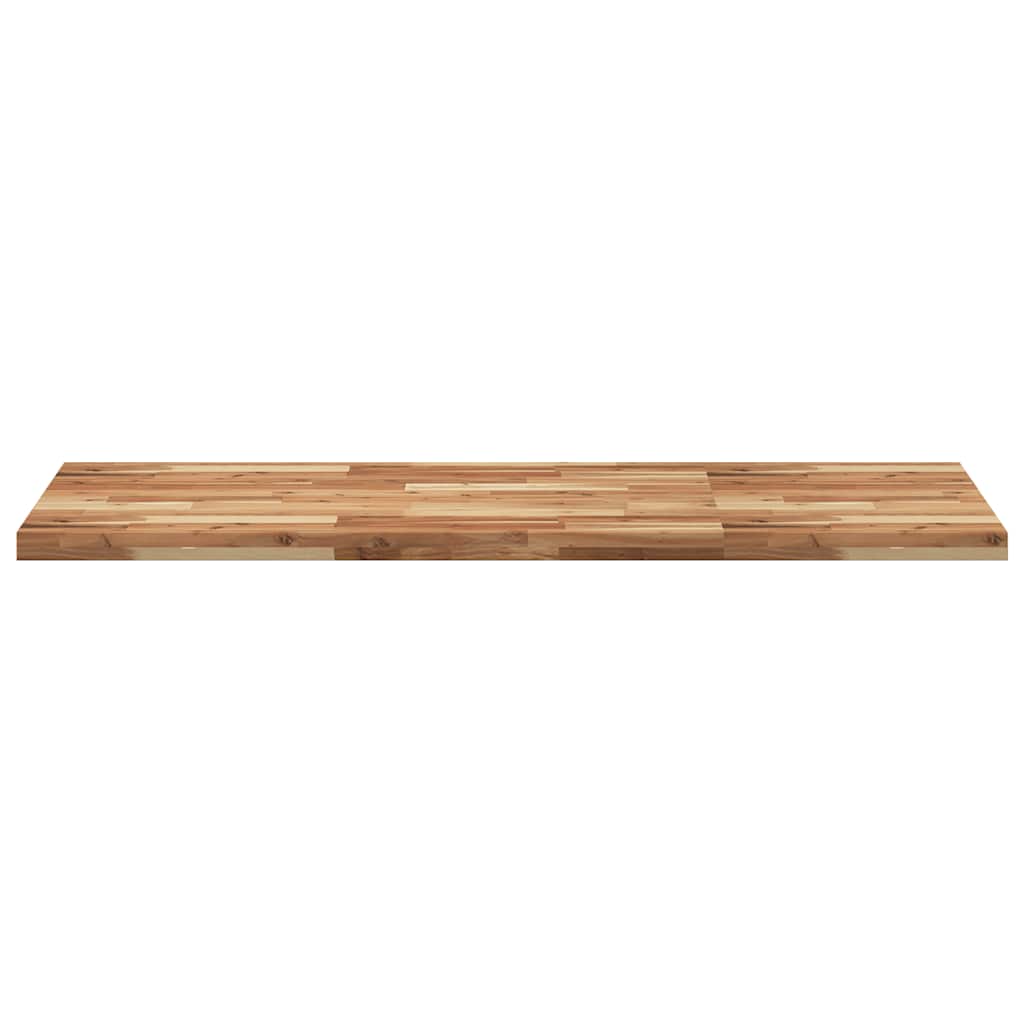 Desk Top Oil Finished 120x60x4 cm Solid Wood Acacia