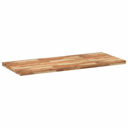 Desk Top Oil Finished 120x60x4 cm Solid Wood Acacia