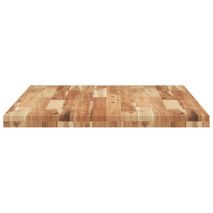Desk Top Oil Finished 100x70x4 cm Solid Wood Acacia