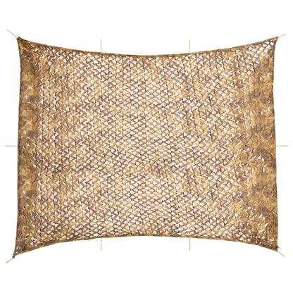 Camouflage Net with Storage Bag 618x512 cm Sand