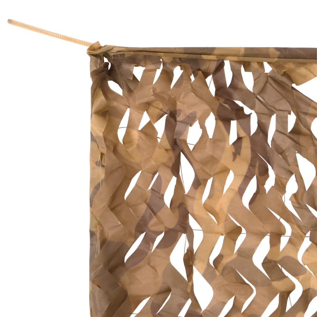 Camouflage Net with Storage Bag 614x581 cm Sand