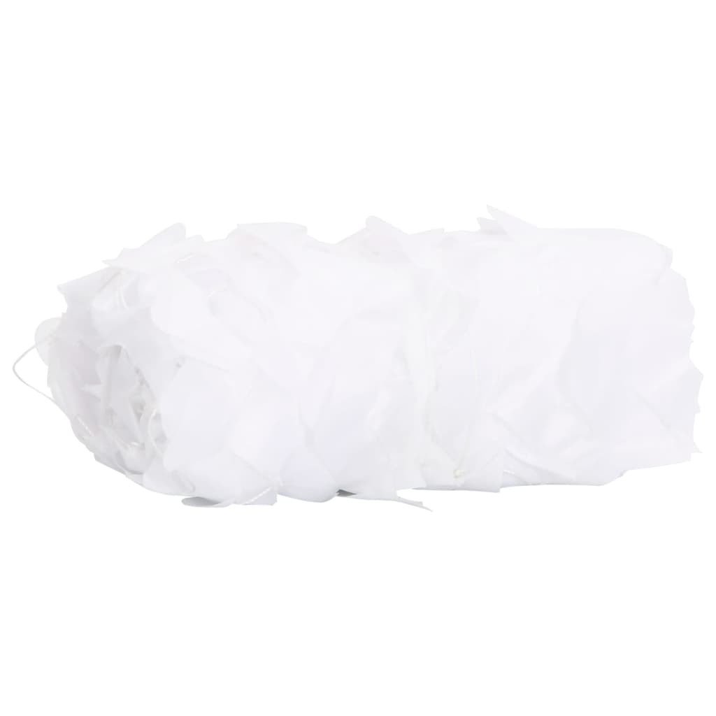 Camouflage Net with Storage Bag 312x140 cm White