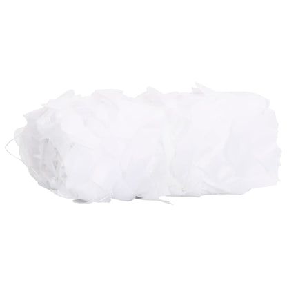 Camouflage Net with Storage Bag 312x140 cm White
